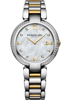 Швейцарские наручные  женские часы Raymond weil 1600-SPS-00995. Коллекция Shine