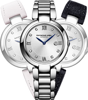 Швейцарские наручные  женские часы Raymond weil 1600-ST-RE695. Коллекция Shine