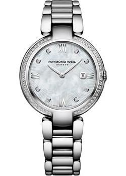 Швейцарские наручные  женские часы Raymond weil 1600-STS-00995. Коллекция Shine