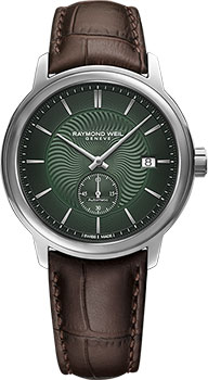 Швейцарские наручные  мужские часы Raymond weil 2238-STC-52001. Коллекция Maestro