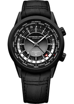 Швейцарские наручные  мужские часы Raymond weil 2765-BKC-20001. Коллекция Freelancer
