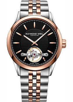 Швейцарские наручные  мужские часы Raymond weil 2780-SP5-20001. Коллекция Freelancer