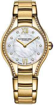 Швейцарские наручные  женские часы Raymond weil 5124-PS-00985. Коллекция Noemia