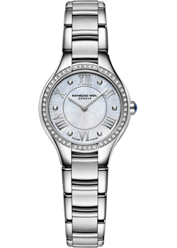 Швейцарские наручные  женские часы Raymond weil 5124-S2S-00966. Коллекция Noemia