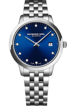 Швейцарские наручные  женские часы Raymond weil 5385-ST-50081. Коллекция Toccata