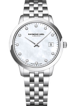 Швейцарские наручные  женские часы Raymond weil 5385-ST-97081. Коллекция Toccata