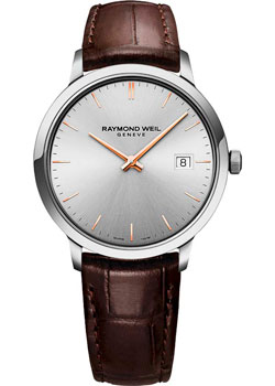 Швейцарские наручные  мужские часы Raymond weil 5485-SL5-65001. Коллекция Toccata