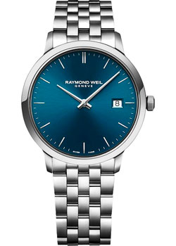 Швейцарские наручные  мужские часы Raymond weil 5485-ST-50001. Коллекция Toccata
