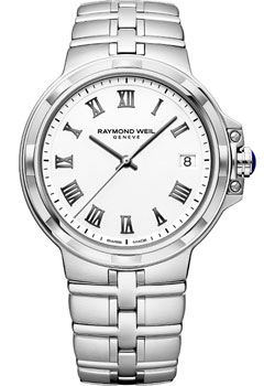 Швейцарские наручные  мужские часы Raymond weil 5580-ST-00300. Коллекция Parsifal