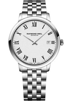 Швейцарские наручные  мужские часы Raymond weil 5585-ST-00300. Коллекция Toccata