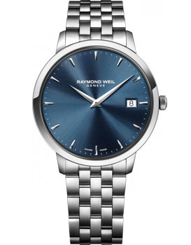 Швейцарские наручные  мужские часы Raymond weil 5588-ST-50001. Коллекция Toccata