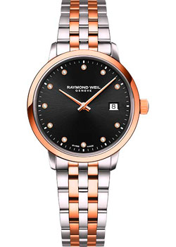 Швейцарские наручные  женские часы Raymond weil 5985-SP5-20081. Коллекция Toccata
