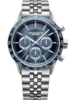 Швейцарские наручные  мужские часы Raymond weil 7741-ST3-50021. Коллекция Freelancer