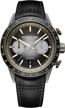 Швейцарские наручные  мужские часы Raymond weil 7780-TB3-20423. Коллекция Freelancer