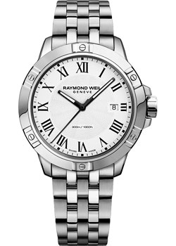Швейцарские наручные  мужские часы Raymond weil 8160-ST-00300. Коллекция Tango