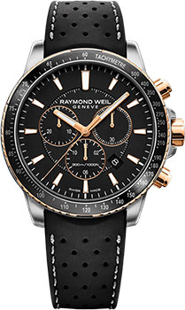 Швейцарские наручные  мужские часы Raymond weil 8570-R51-20001. Коллекция Tango