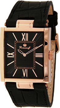 Российские наручные  мужские часы Romanoff 10347-3B3BL. Коллекция Gentleman