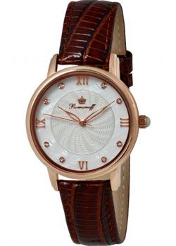Российские наручные  женские часы Romanoff 40546B1BR. Коллекция Romanoff