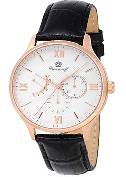 Российские наручные  мужские часы Romanoff 6303B1BL. Коллекция Romanoff