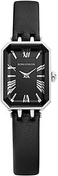 женские часы Romanson RL0B18LLW(BK). Коллекция Leather