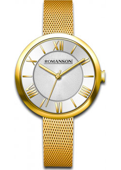 женские часы Romanson RM8A48LLG(WH). Коллекция Giselle