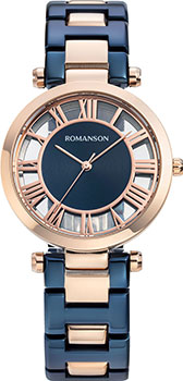 женские часы Romanson RM9A17LLR(BU). Коллекция Giselle