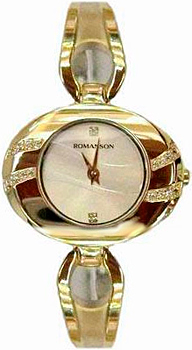 женские часы Romanson RN0391QLG(WH). Коллекция Lady Jewelry
