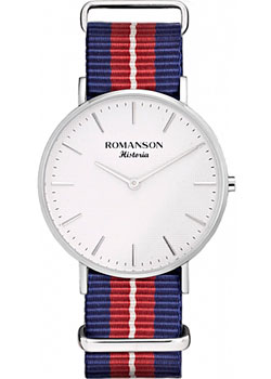 мужские часы Romanson TL6A30UUW(WH)BUR. Коллекция Adel