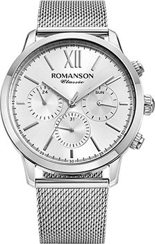 мужские часы Romanson TM9A22FMW(WH). Коллекция Adel