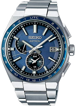 Японские наручные  мужские часы Seiko SBXY037. Коллекция Astron