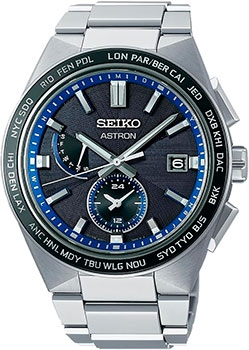 Японские наручные  мужские часы Seiko SBXY051. Коллекция Astron