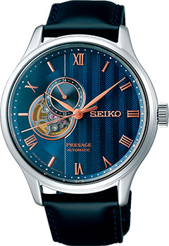 Японские наручные  мужские часы Seiko SSA421J1. Коллекция Presage