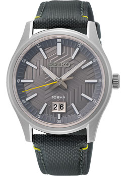 Японские наручные  мужские часы Seiko SUR543P1. Коллекция Discover More