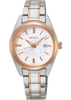 Японские наручные  женские часы Seiko SUR634P1. Коллекция Conceptual Series Dress