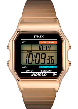 мужские часы Timex T78677RY. Коллекция Digital Chronograph