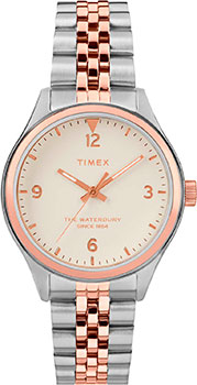 женские часы Timex TW2T49200. Коллекция Waterbury