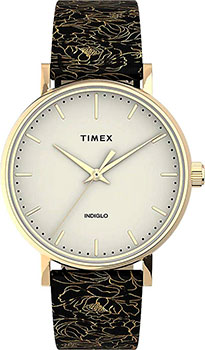 женские часы Timex TW2U40700YL. Коллекция Fairfield Floral