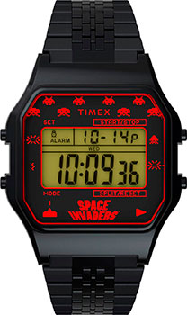 мужские часы Timex TW2V30200. Коллекция Space Invaders