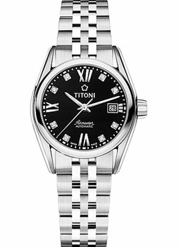 Швейцарские наручные  женские часы Titoni 23909-S-354. Коллекция Airmaster