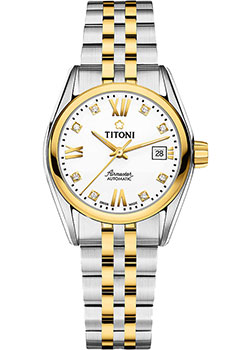 Швейцарские наручные  женские часы Titoni 23909-SY-063. Коллекция Airmaster