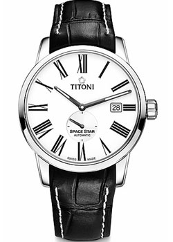 Швейцарские наручные мужские часы Titoni 83638-S-ST-608. Коллекция Space Star
Швейцарские наручные мужские часы Titoni 83638-S-ST-608. Коллекция Space Star
