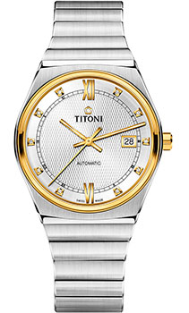 Швейцарские наручные  мужские часы Titoni 83751-SY-629. Коллекция Impetus
