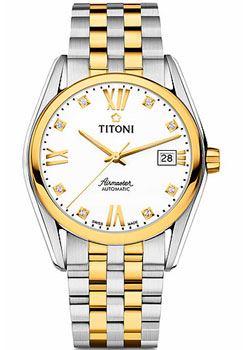 Швейцарские наручные  мужские часы Titoni 83909-SY-063. Коллекция Airmaster