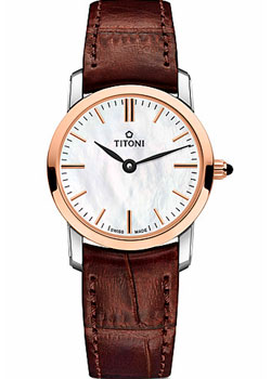Швейцарские наручные женские часы Titoni TQ-42918-SRGST587. Коллекция Slenderline
Швейцарские наручные женские часы Titoni TQ-42918-SRGST587. Коллекция Slenderline