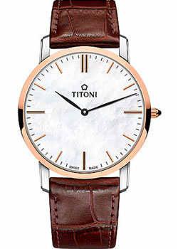 Швейцарские наручные мужские часы Titoni TQ-52918-SRGST587. Коллекция Slenderline
Швейцарские наручные мужские часы Titoni TQ-52918-SRGST587. Коллекция Slenderline