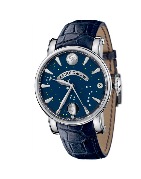 Часы с лунным календарем Часы Arnold&Son 1TMAS.U03A.C42B - купить мужские наручные часы в интернет-магази