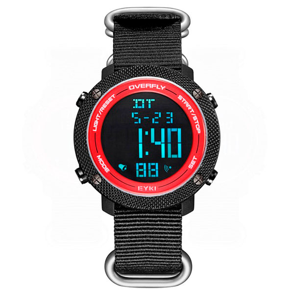 Часы EYKI E3116L-ZZ5HHA ремешок нейлоновый gsmin woven nylon 22 для ticwatch e2 красно оранжевый