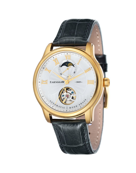 Часы Earnshaw Longitude Moonphase ES-8066-03
