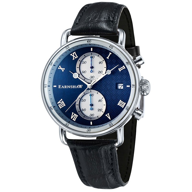 Часы Earnshaw ES-8090-01 ремешок для часов из нержавеющей стали металлический 18 20 22 24 мм