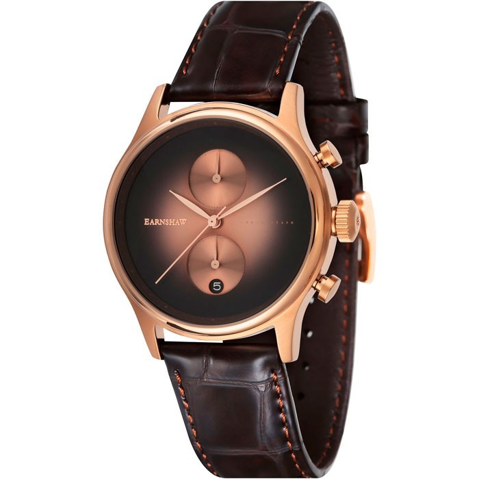 Часы Earnshaw ES-8094-06 ремешок нейлоновый для наручных часов dw браслет с пряжкой из розового золота для мужчин и женщин 10 мм 18 мм 20 мм